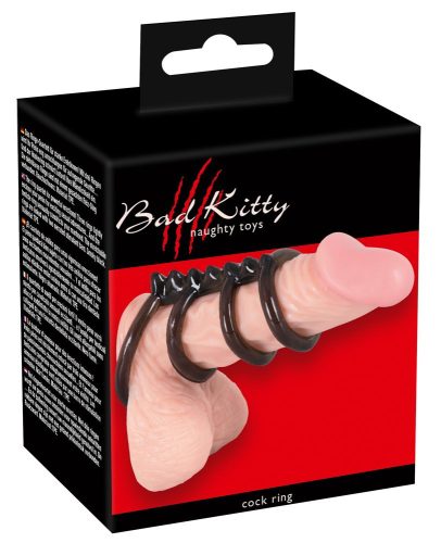 Bad Kitty TPE Cockring - Péniszgyűrű