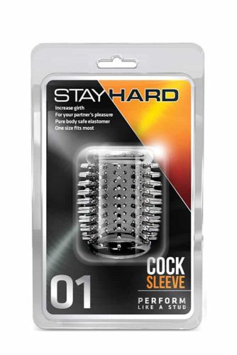 Stay Hard Cock Sleve 01 Clear - Pénisz feltét