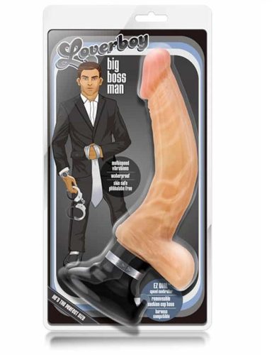 Loverboy Big Boss Man - Élethű vibrátor 26,7 cm