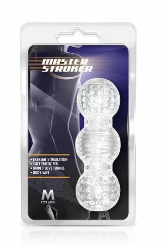 M For Men Master Stroker Clear - Maszturbátor