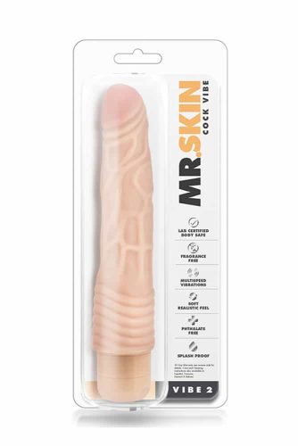 Mr. Skin Cock Vibe 2 - Élethű vibrátor 22,8 cm