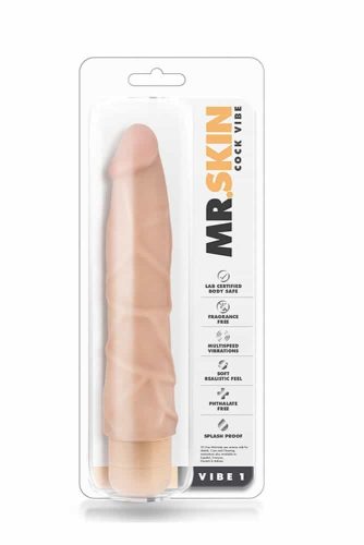 Mr. Skin Cock Vibe 1 - Élethű vibrátor 22,8 cm
