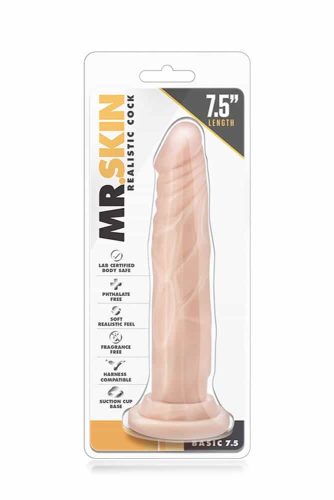 Mr. Skin Realistic Cock Basic 7.5" - Élethű dildó 19 cm