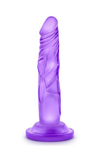 Naturally Yours 5 inch Mini Cock Purple - Élethű dildó 14,6 cm
