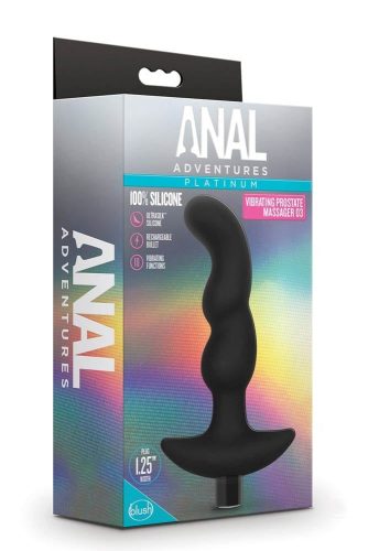 ANAL ADVENTURES PROSTATE MASSAGER 03 - Prosztata vibrátor 13,3 cm