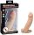 Charmly Cyberskin Extension Sleeve Dual Powerful Vibrators Flesh - Pénisz feltét