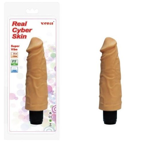 Charmly Super Vibe Real Cyber Skin No. 2. - Élethű vibrátor 23 cm