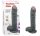Charmly Realistic Dildo Black - Élethű dildó 26 cm