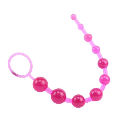 Sassy Anal Beads Pink - Anál golyósor