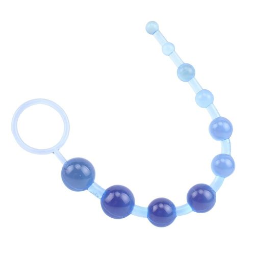 Sassy Anal Beads Blue - Anál golyósor