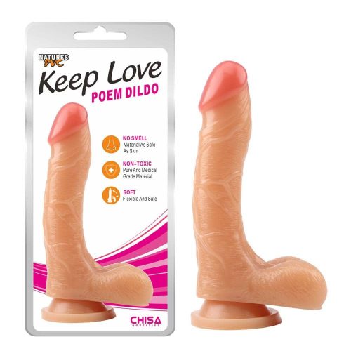 Poem Dildo - Élethű dildó 20 cm