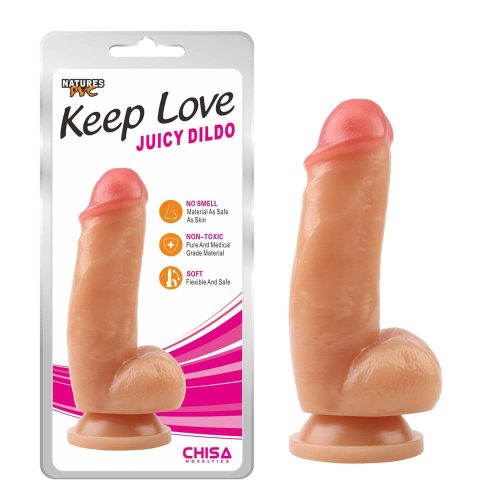 Juicy Dildo - Élethű dildó 18,5 cm