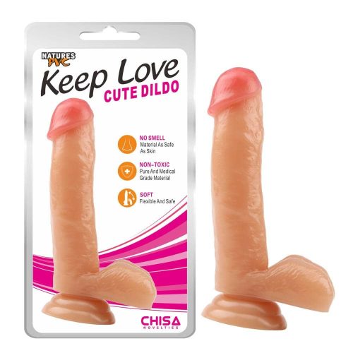 Cute Dildo - Élethű dildó 17,8 cm