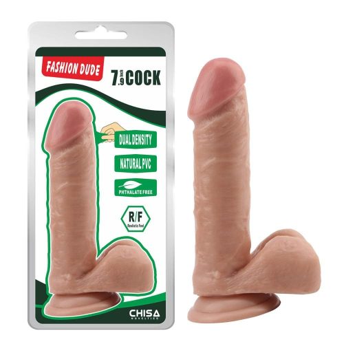 Fashion Dude 7.9 inch Cock Flesh - Élethű dildó 20 cm