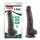 Fashion Dude 8.5 Inch Cock Brown - Élethű dildó 21,5 cm