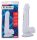 7.7 Inch Dildo-Clear - Élethű dildó 19,5 cm