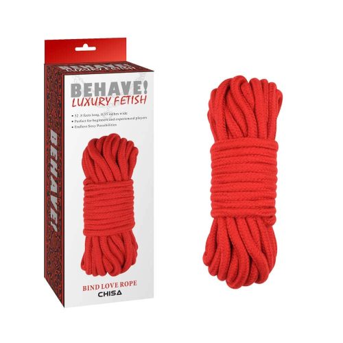 Bing Love Rope Red - Kötöző 10 méter