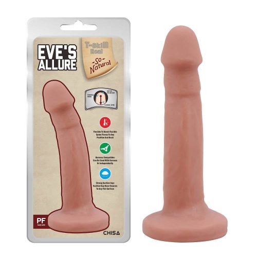 Eve's Allure-Flesh - Élethű dildó 18,5 cm