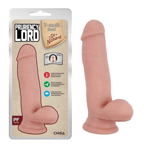 Pruriency Lord - Flesh - Élethű dildó 17,5 cm
