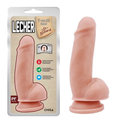 Lecher-Flesh - Élethű dildó 18 cm