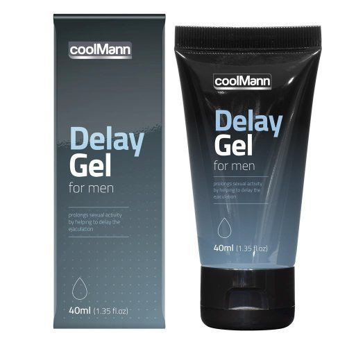 CoolMann Delay Gel - Késleltető Férfiaknak 40 ml