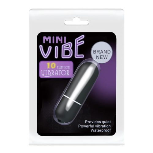 Mini Vibe Lady Finger Black - Vibrátor 6,2 cm