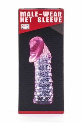 Male-Wear Penis Sleeve Pink - Pénisz hosszabbító