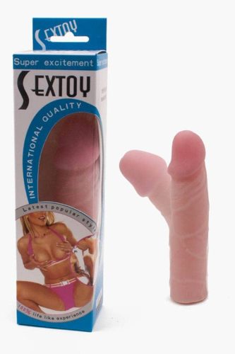 Sextoy Cyber Dong Flesh 2 - Élethű dildó 16,3 cm