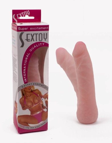 Sextoy Cyber Dong Flesh 3 - Élethű dildó 16 cm