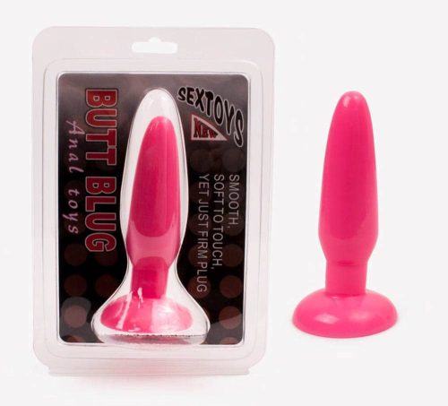 Butt Plug Anal Toys Pink - anál plug 13,5 cm