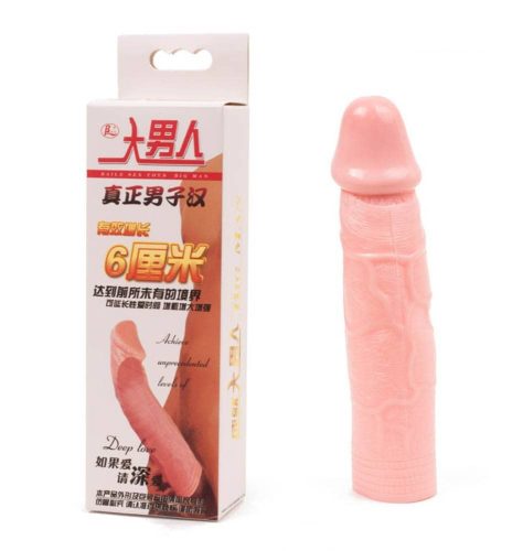 Realistic Penis Sleeve Flesh 2 - Pénisz hosszabbító