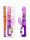 Super Sex Rabbit Vibrator Purple - Forgófejű Vibrátor 21,5 cm