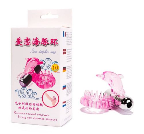 Cock Ring With Bullet Vibrator Pink 2 - Vibrációsgyűrű