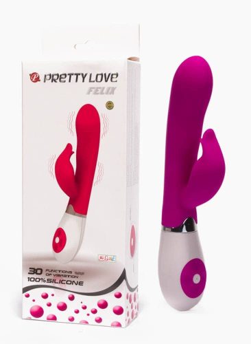 Pretty Love Felix Purple - Vibrátor 21 cm