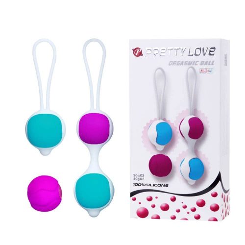 Pretty Love Orgasmic Ball - Szilikon gésagolyók