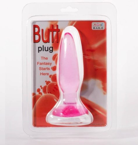 Butt Plug Pink - Anál plug 15 cm