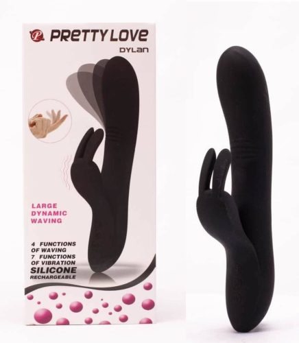 Pretty Love Dylan - Klitoriszkaros vibrátor 21 cm