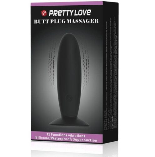 Pretty Love Butt Plug Massager - anál plug 11 cm