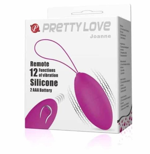 Pretty Love Joanne - Szilikon tojásvibrátor 7,5 cm