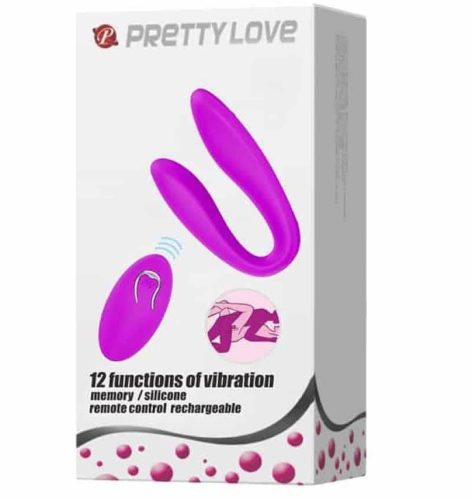 Pretty Love Letitia - Távirányítós kétágú vibrátor