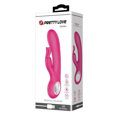 Pretty Love Carina Pink - Vibrátor 19 cm