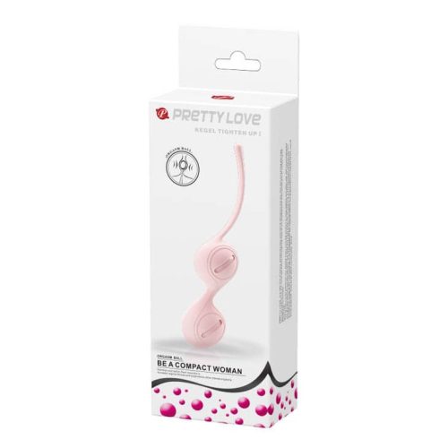 Pretty Love Kegel Tighten Up I Pink 2 - Szilikon gésagolyók