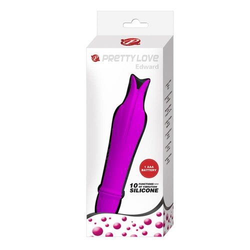 Pretty Love Edward Purple - Rúdvibrátor 14,5 cm