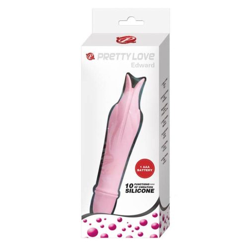 Pretty Love Edward Baby Pink - Rúdvibrátor 14,5 cm