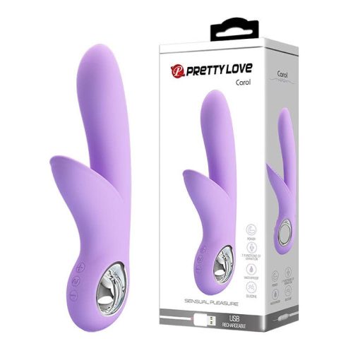 Pretty Love Carol Purple 1 - Vibrátor 19 cm