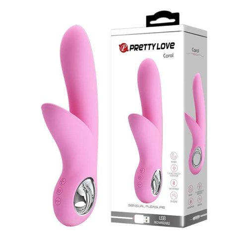Pretty Love Carol Pink 1 - Vibrátor 19 cm