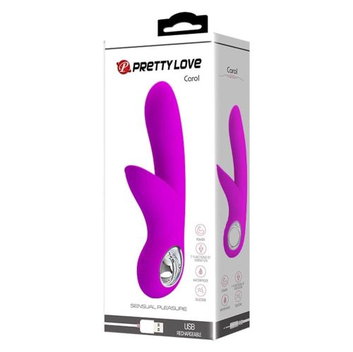 Pretty Love Carol Purple 2 - Vibrátor 19 cm