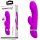 Pretty Love Tracy Purple - Klitoriszkaros, G-pont vibrátor 18,8 cm