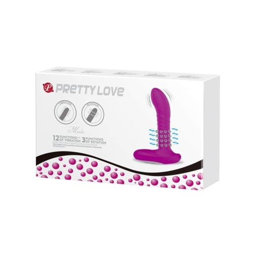 Pretty Love Merlin Purple - Prosztata vibrátor