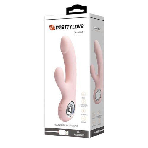 Pretty Love Selene Pink - Vibrátor 19 cm